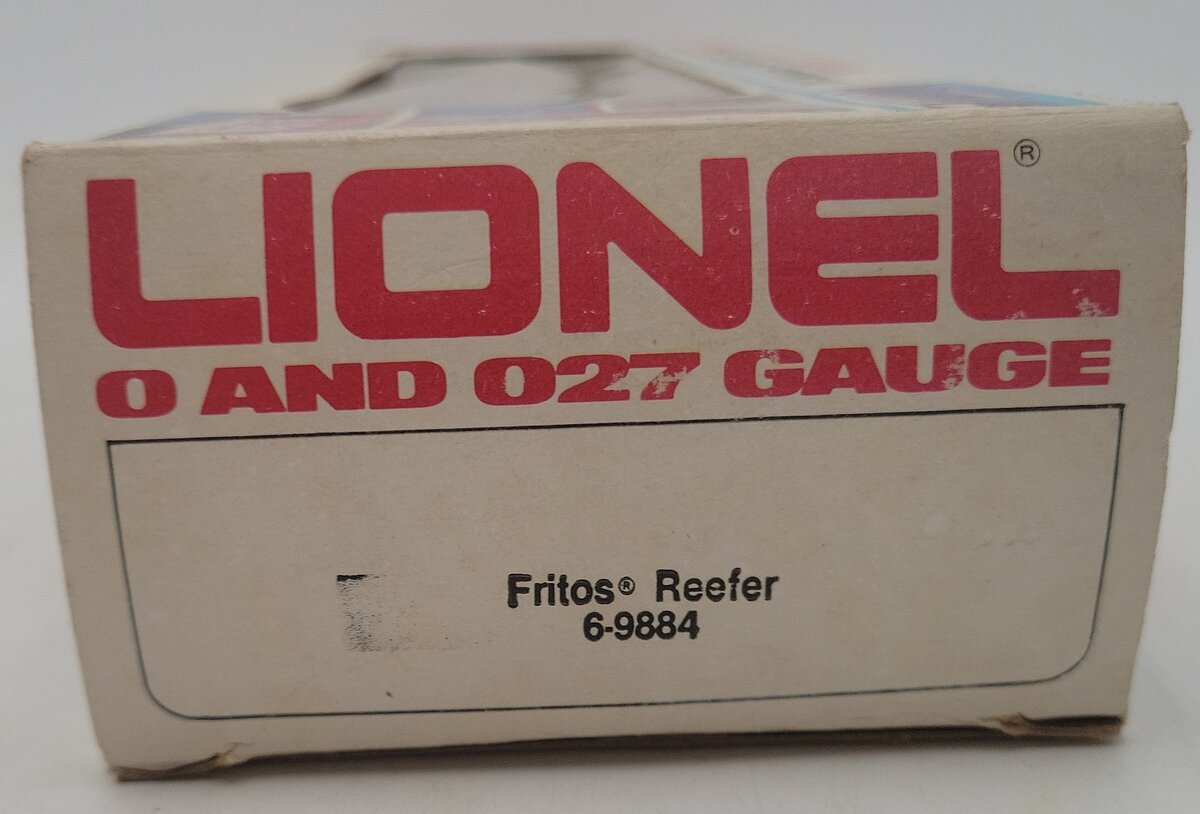 Lionel 6-9884 O Gauge Fritos Billboard Reefer Car EX/Box