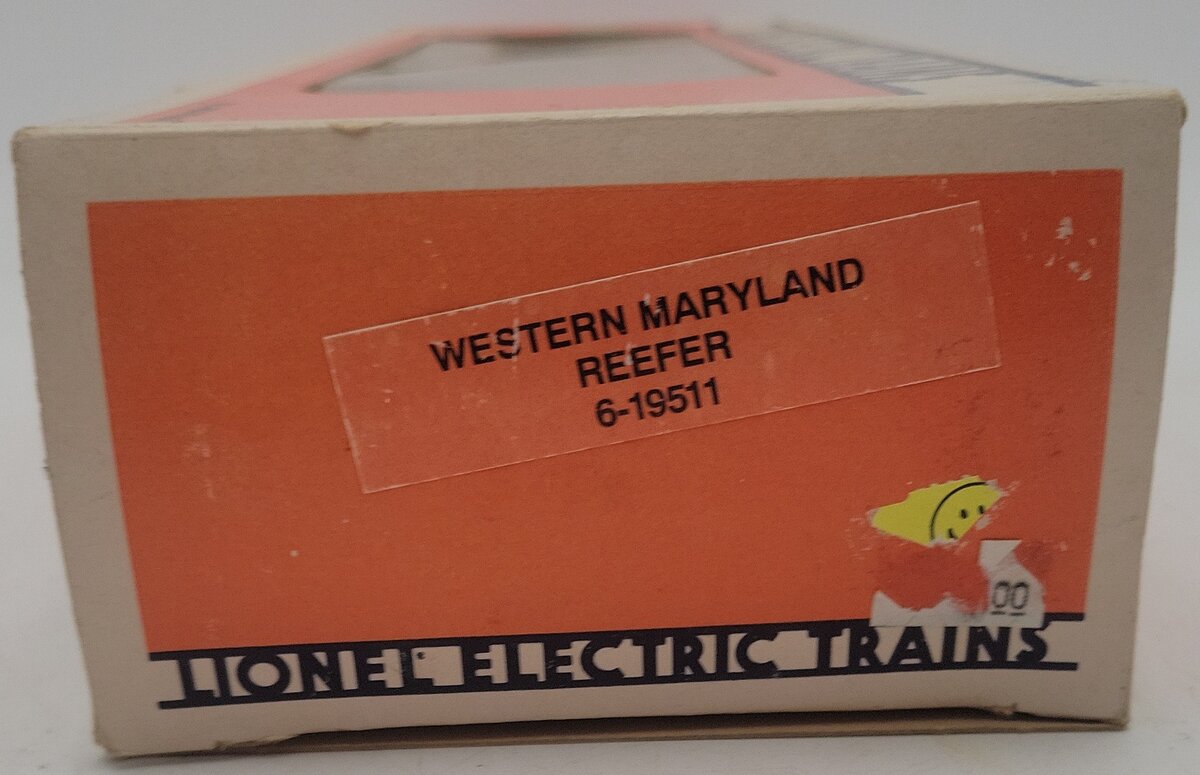 Lionel 6-19511 O Gauge Western Maryland Reefer #19511 (Fallen Flags #4) EX/Box