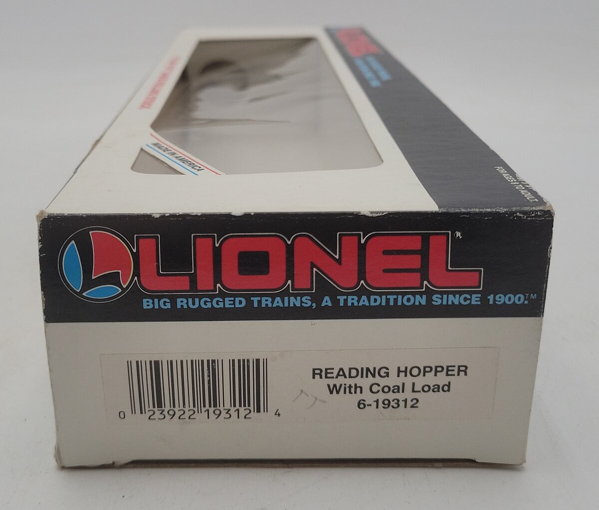 Lionel 6-19312 O Gauge Reading Hopper with Coal Load LN/Box