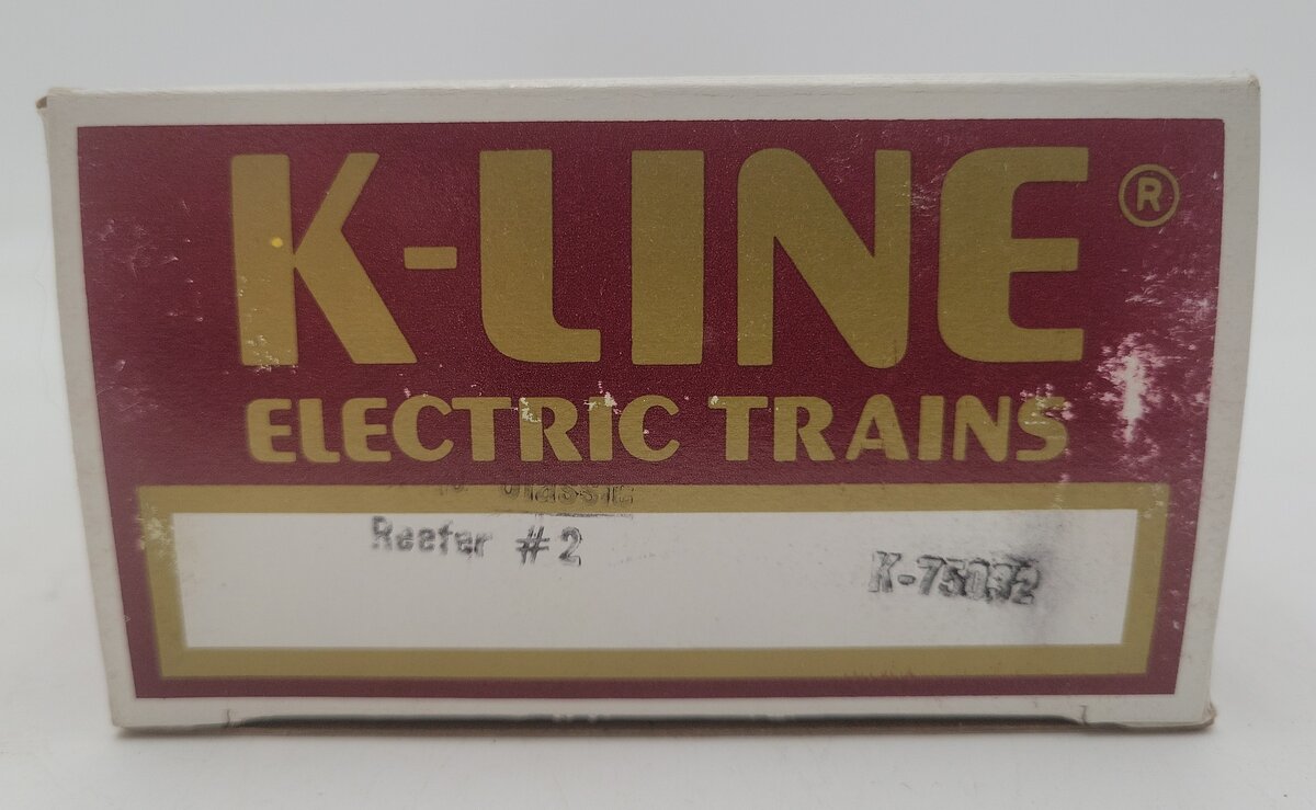 K-Line K75032 O Gauge Santa Fe Map Reefer Car EX/Box