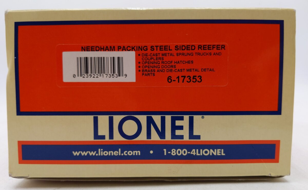 Lionel 6-17353 O Gauge Needham Packing Reefer #60507 LN/Box