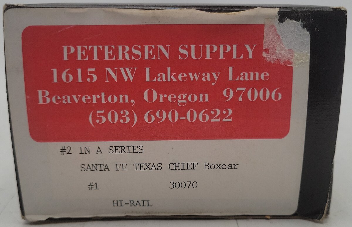 Weaver 30070 O Atchison, Topeka & Santa Fe Texas Chief Boxcar EX/Box