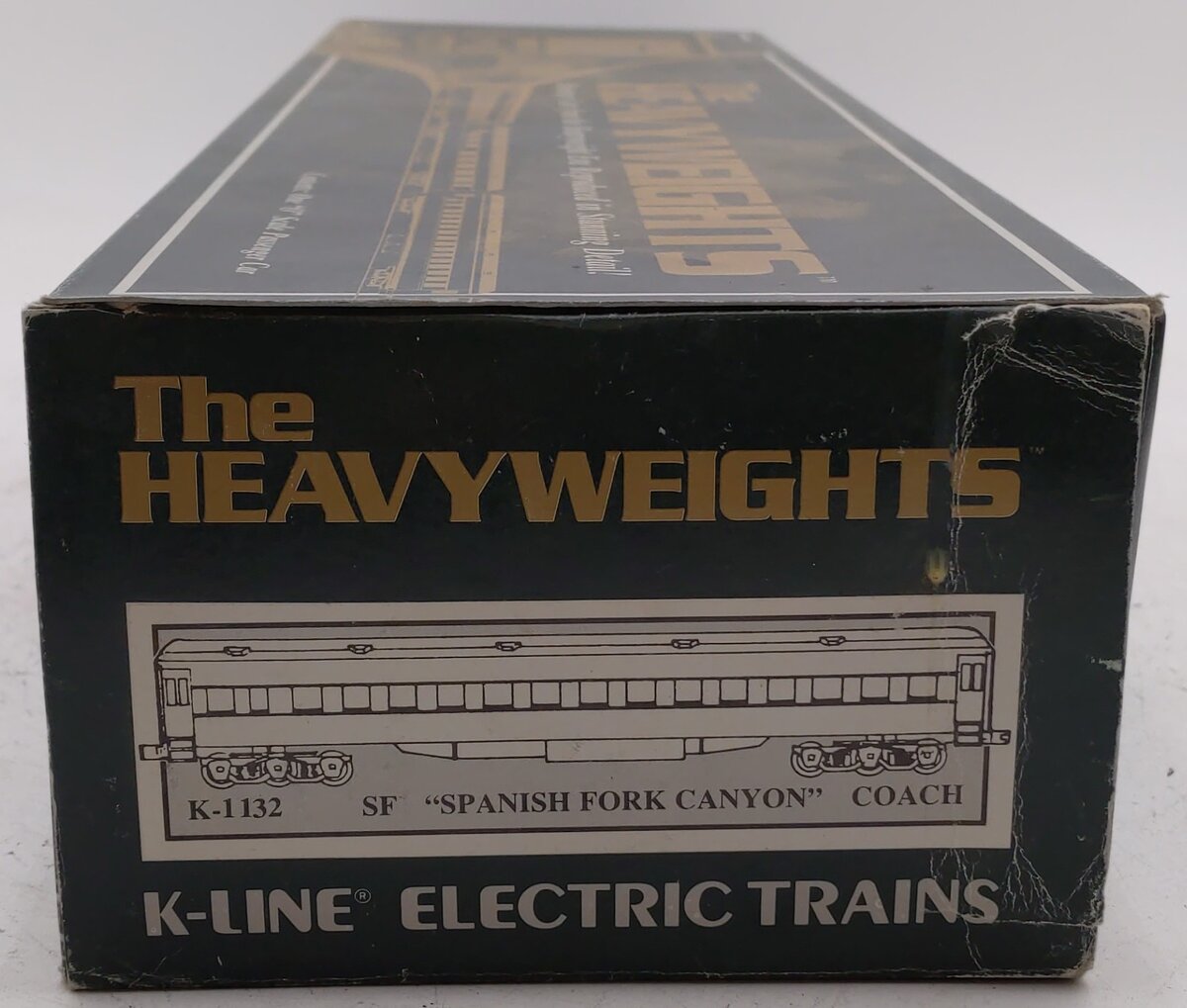 K-Line K1132 O Santa Fe "Spanish Fork Canyon" 18" Heavyweight Coach Car #1132/Box