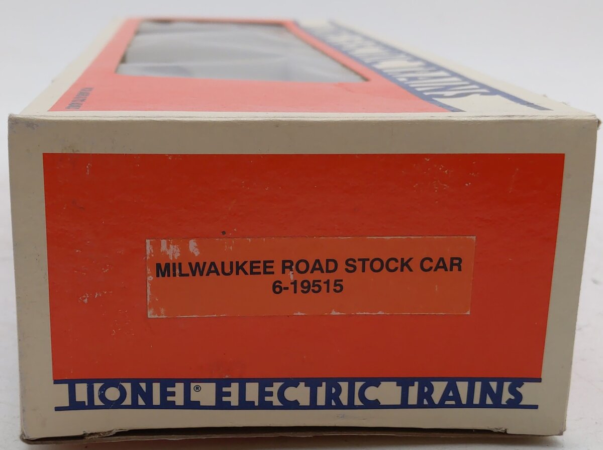 Lionel 6-19515 O Gauge Milwaukee Road Stock Car EX/Box