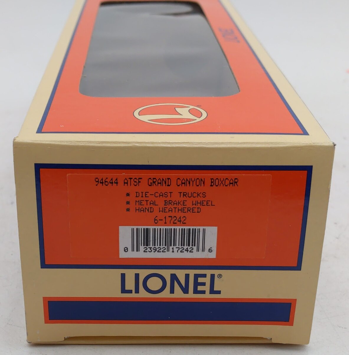 Lionel 6-17242 O Gauge AT&SF Grand Canyon Boxcar #94644 EX/Box