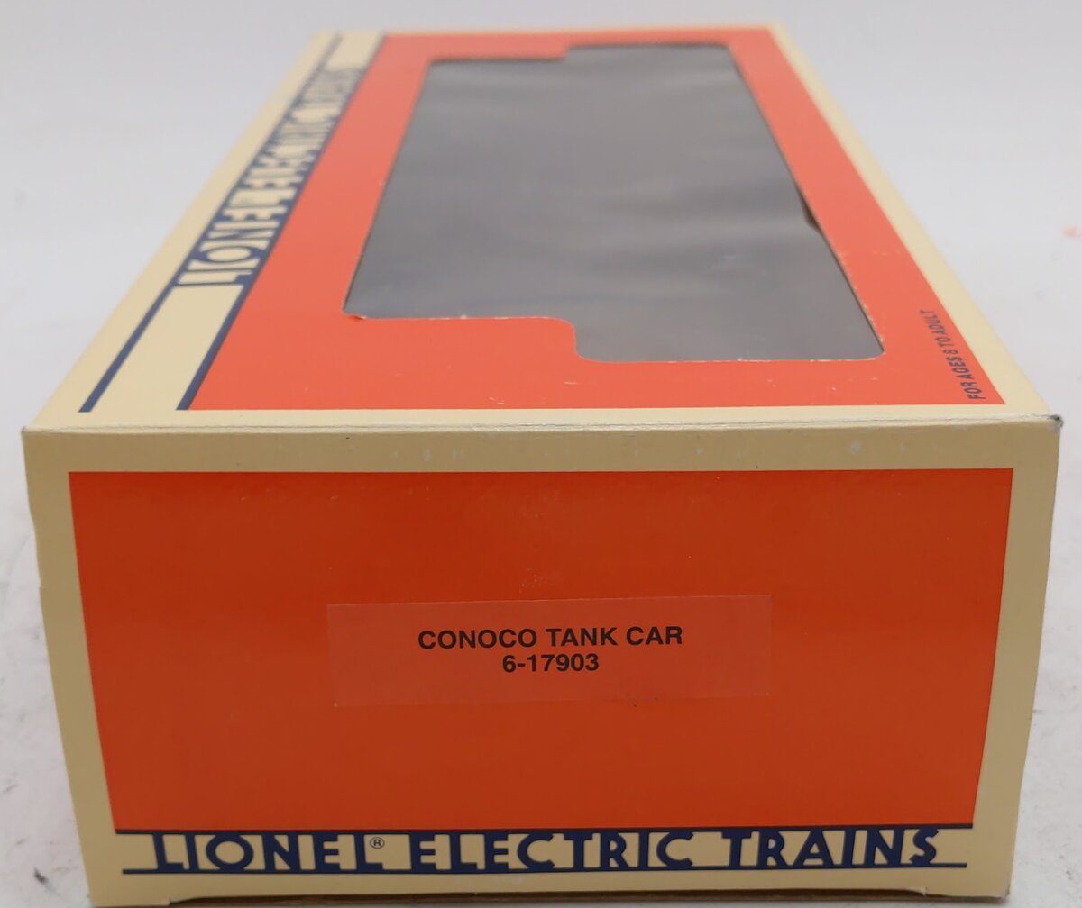 Lionel 6-17903 O Gauge Conoco Unibody Tank Car VG/Box