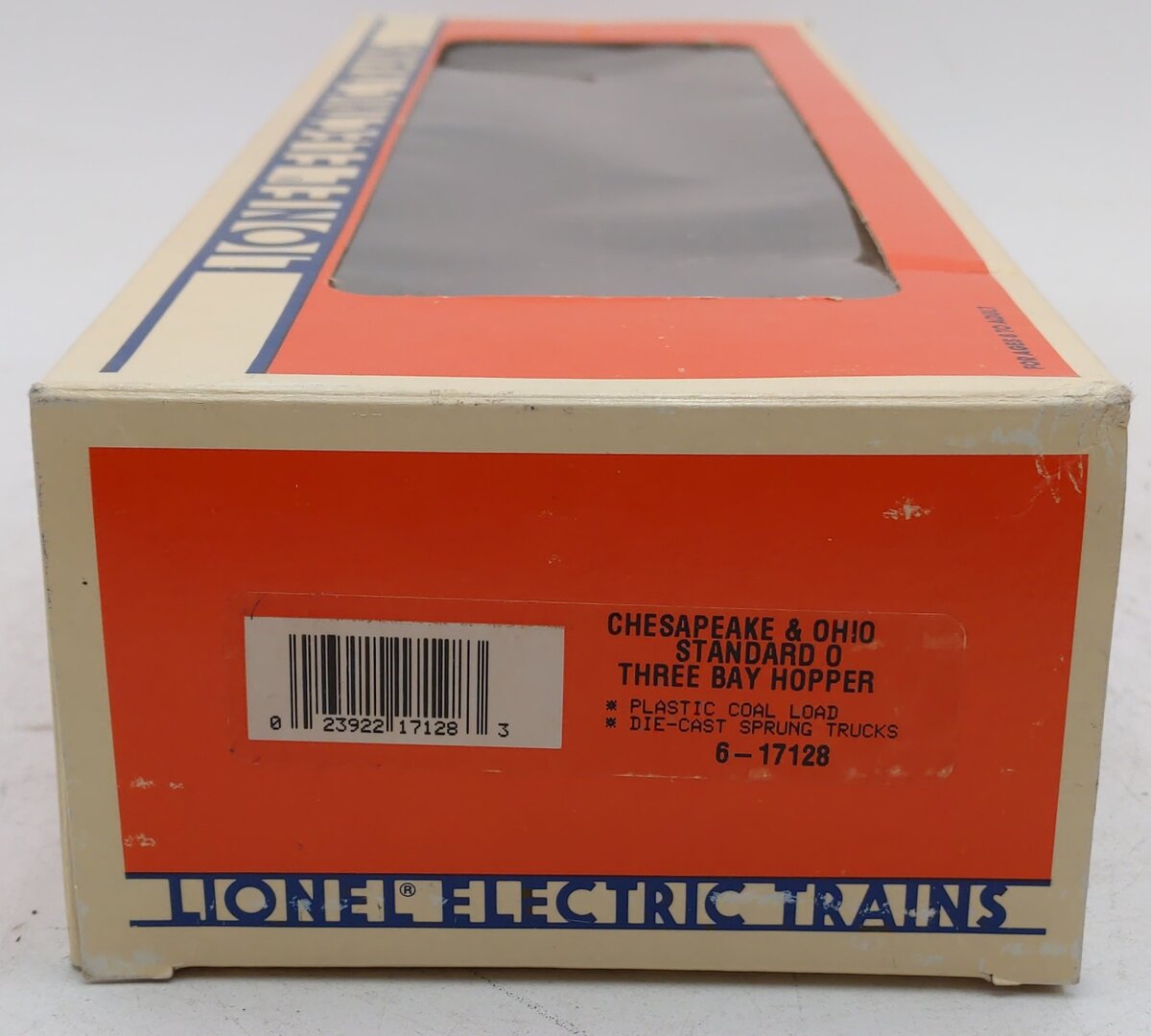 Lionel 6-17128 O Gauge Chesapeake & Ohio 3-Bay Hopper EX/Box