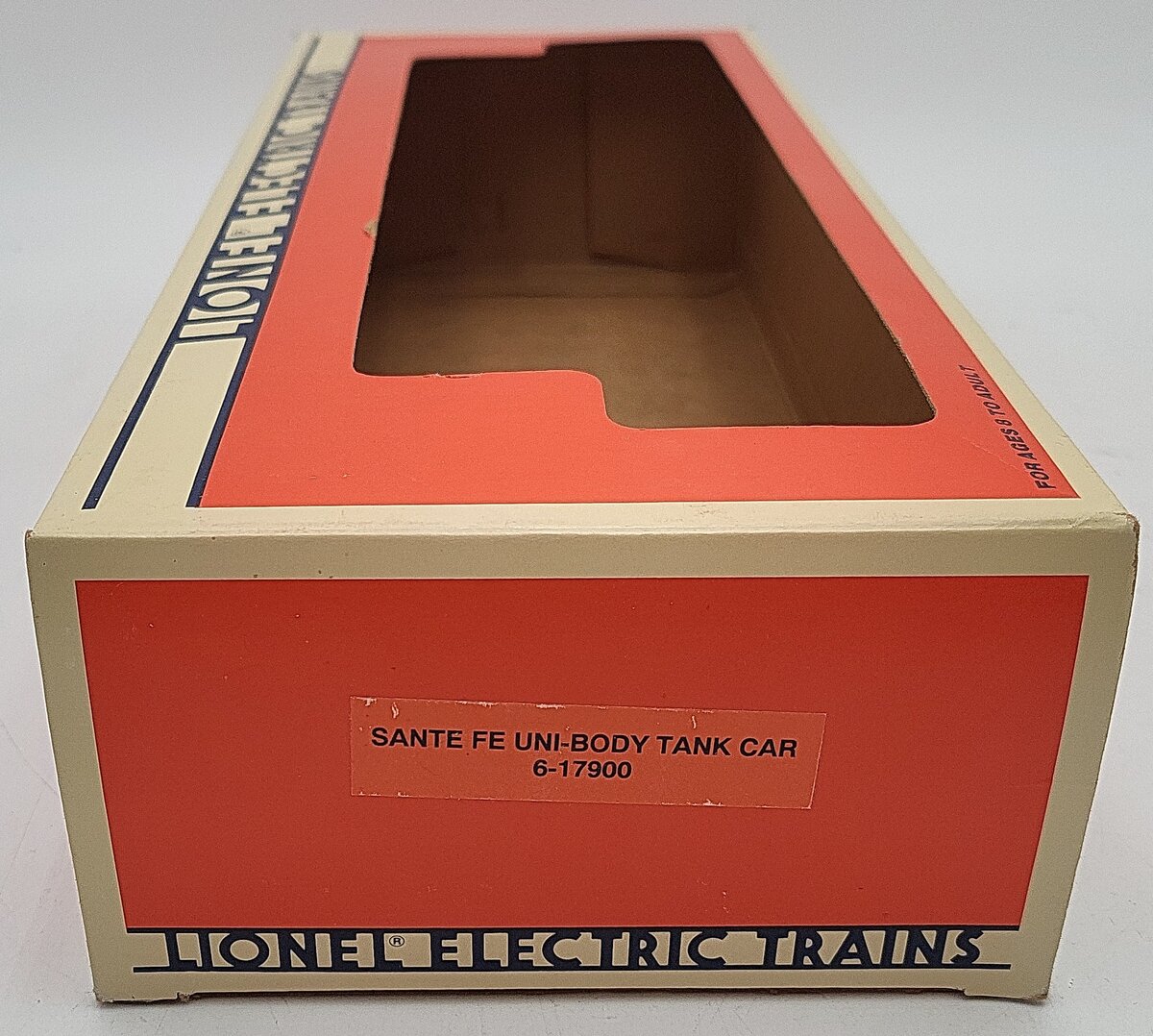 Lionel 6-17900 O Gauge Santa Fe Unibody Single Dome Tank Car #17900 EX/Box