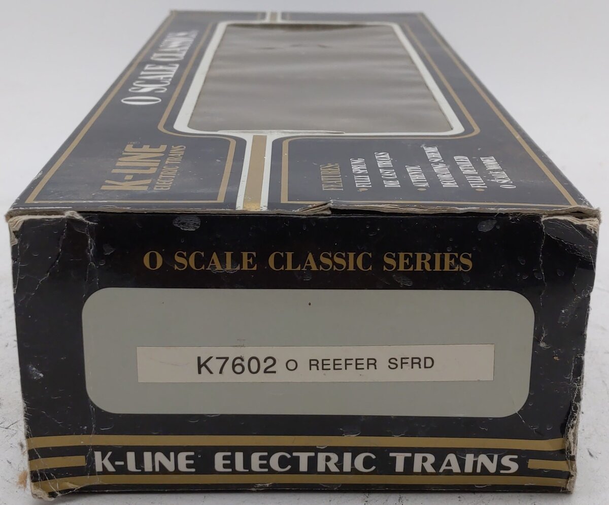 K-Line K7602 O Gauge Santa Fe Reefer Car #7602 VG/Box