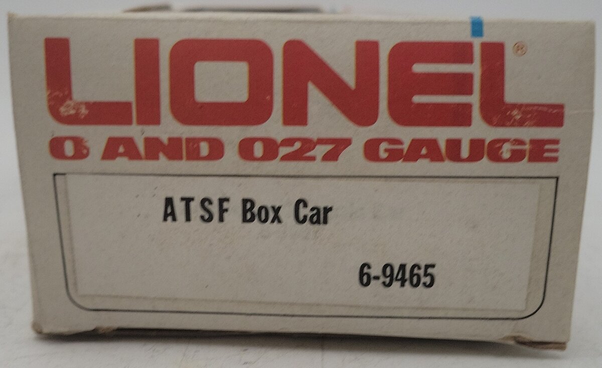 Lionel 6-9465 O Gauge AT&SF Green Boxcar #9465 EX/Box