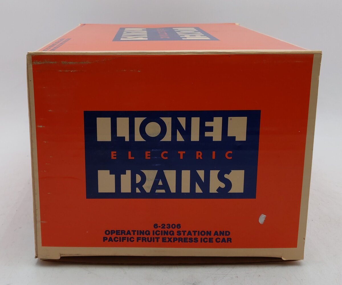 Lionel 6-2306 O Gauge Operating Icing Station w/ PFE Ice Car #6700 EX/Box