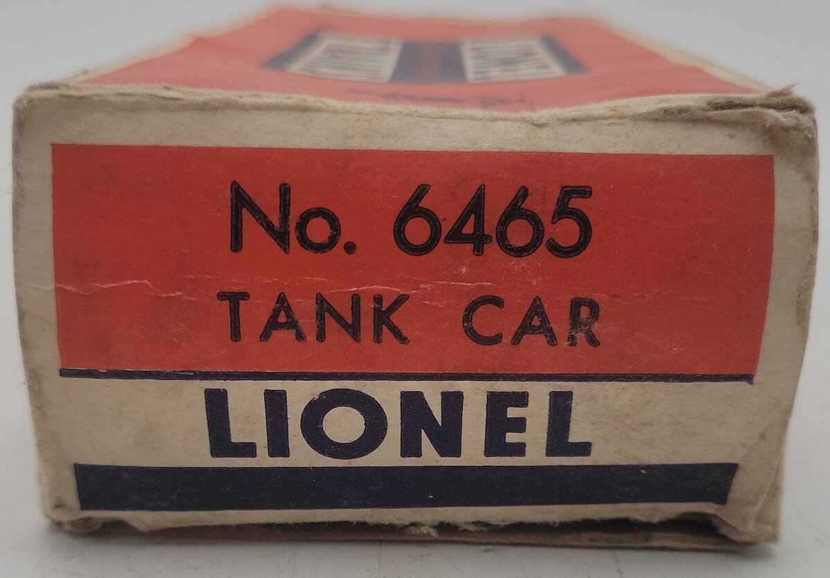 Lionel 6465 Vintage O Silver Sunoco Double Dome Tank Car w/ Steps/Box