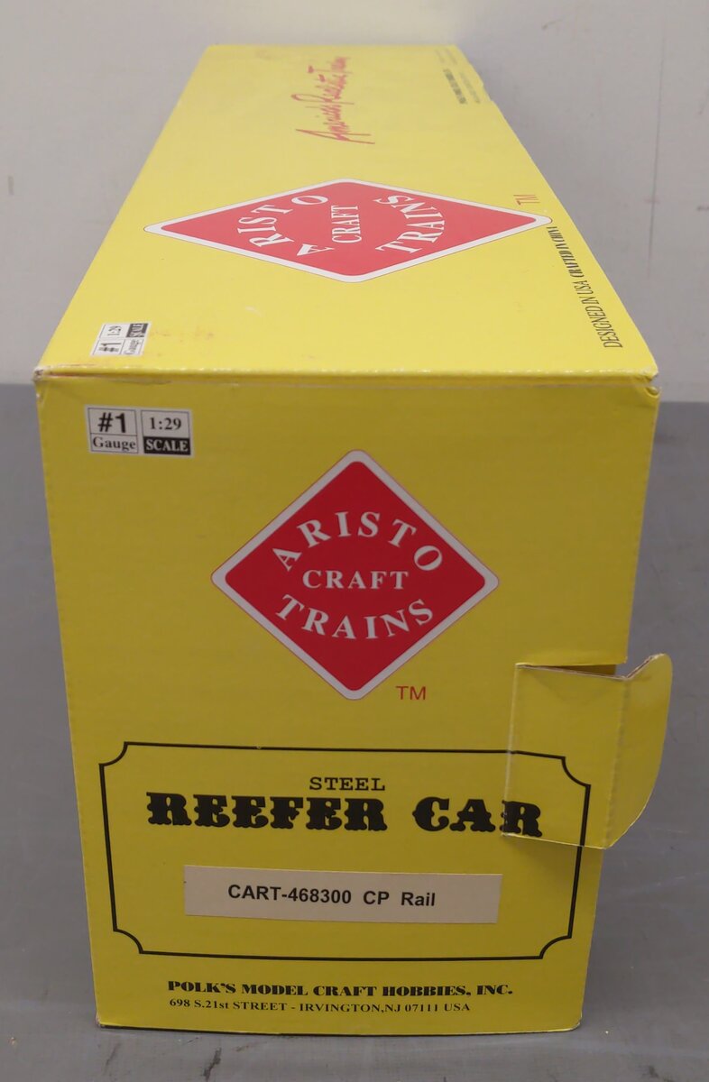 Aristo-Craft 46800A G CP Mandarin Orange Express Reffer Car #35893 EX/Box