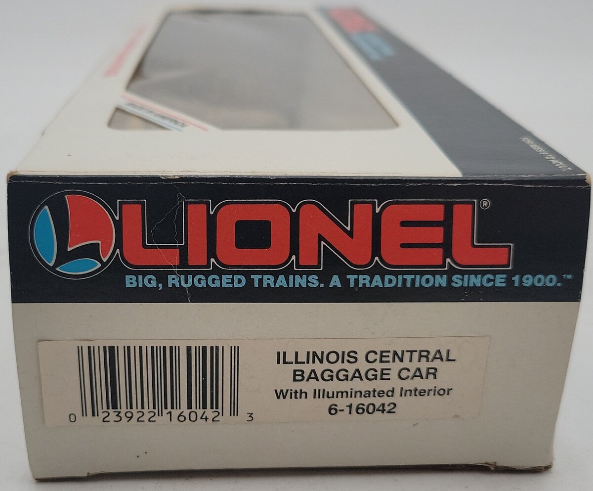 Lionel 6-16042 O Gauge Illinois Central Baggage Car EX/Box