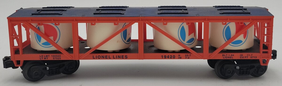 Lionel 6-19420 O Gauge Lionel Lines Vat Car #19420 EX
