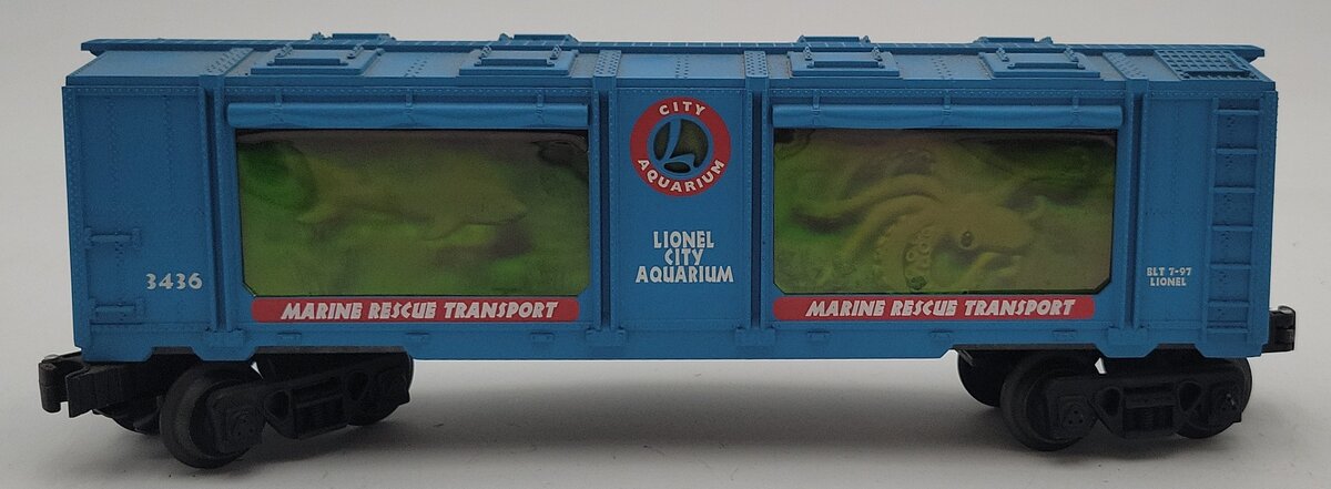 Lionel 6-3436 Marine Rescue Transport Boxcar EX