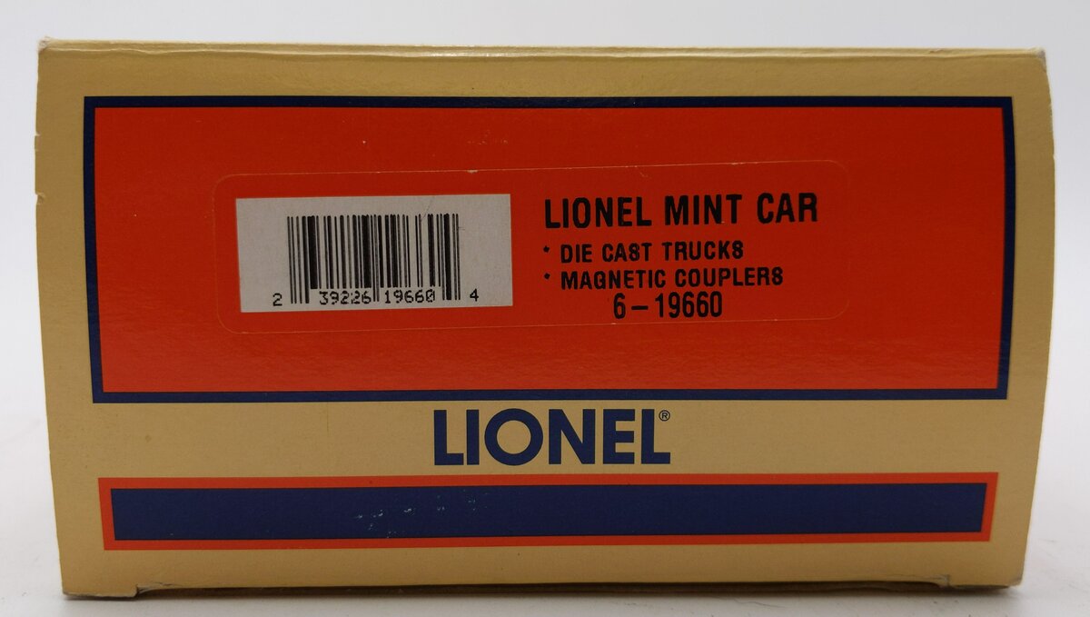 Lionel 6-19660 O Gauge Lionelville Armored Mint Car #9660 EX/Box