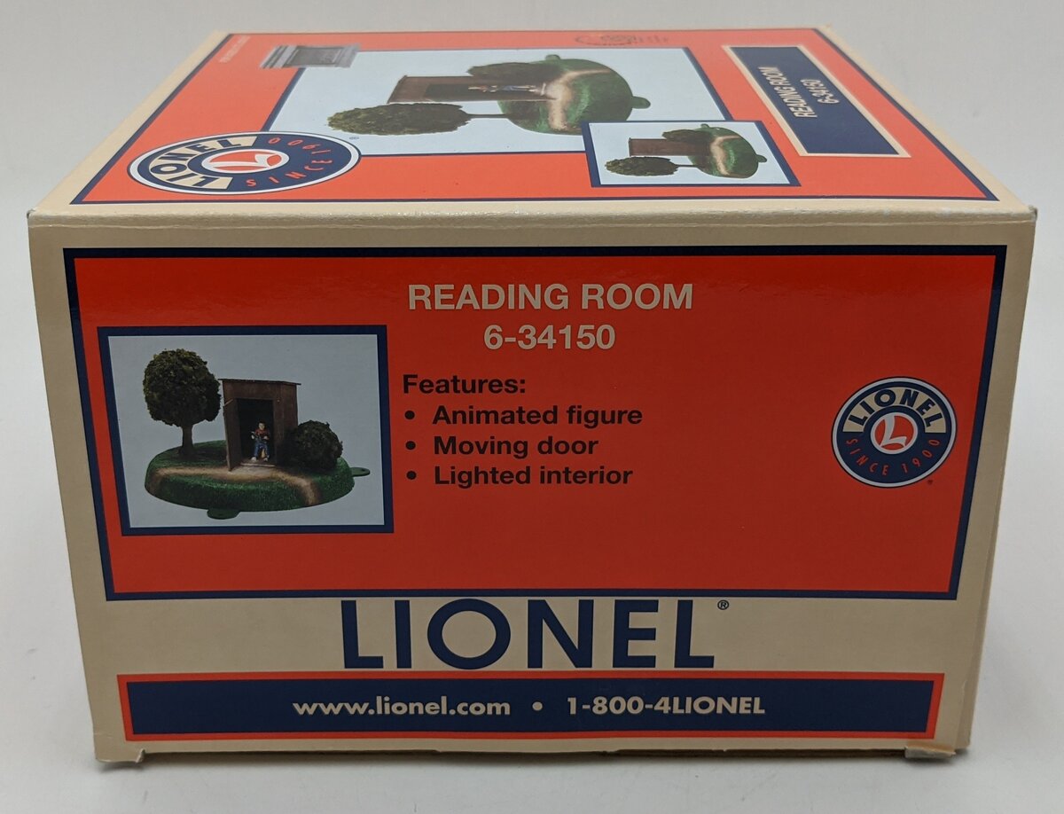 Lionel 6-34150 O The Reading Room Operating Outhouse VG/Box