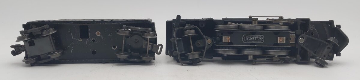 Lionel 1666 Vintage O 2-6-2 Diecast Steam Locomotive & Tender VG