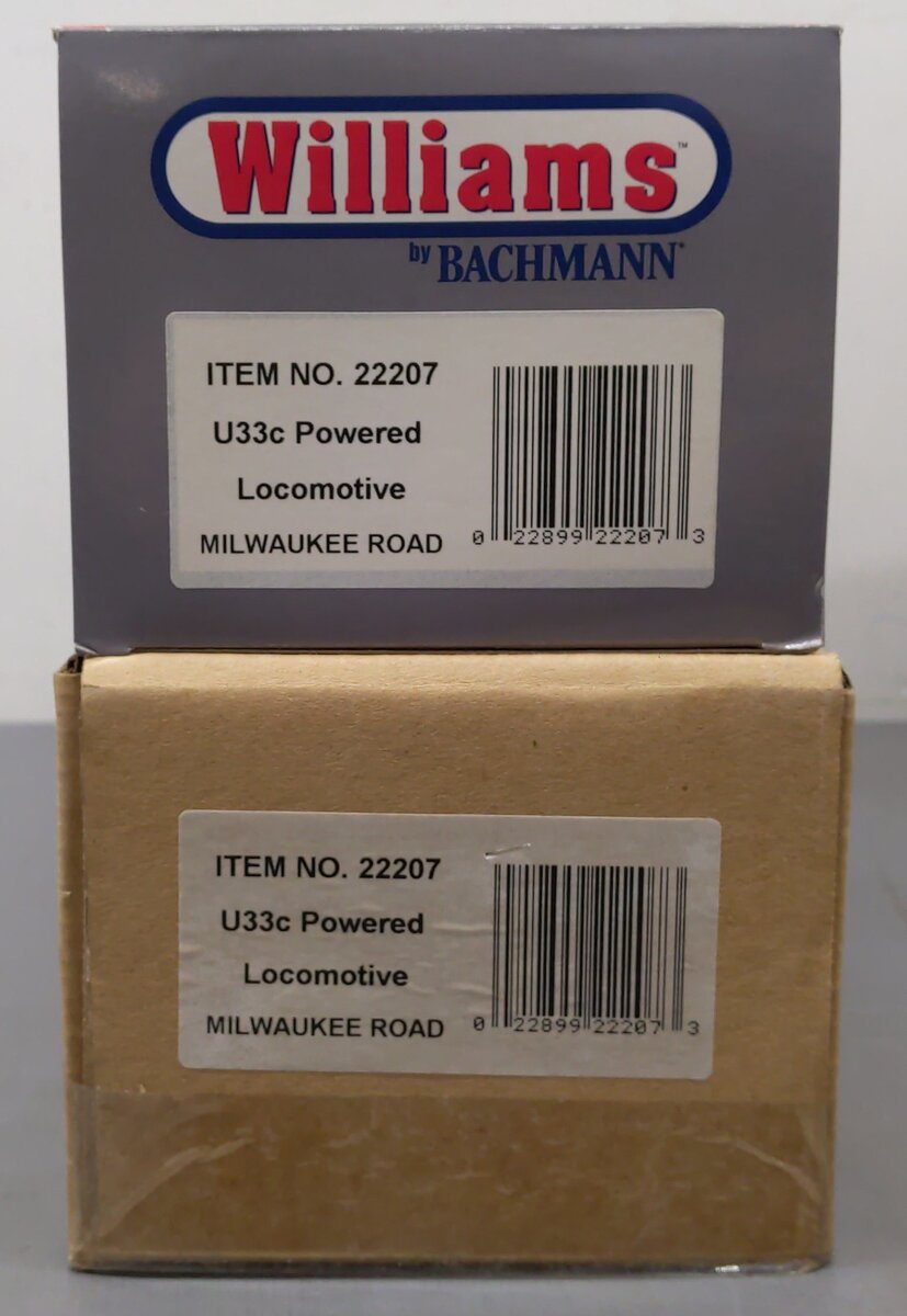 Williams O Gauge U33c Milwaukee Road Powered Locomotive #5653 EX/Box