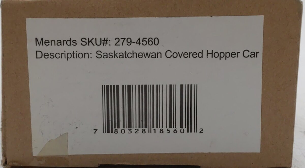 Menards 279-4560 O Gauge Saskatchewan Coal 4-Bay Hopper #6431 LN/Box