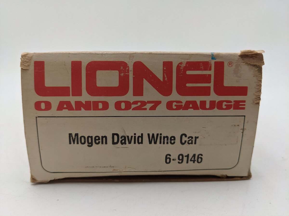 Lionel 6-9146 O Gauge Mogen David Wine Car EX/Box