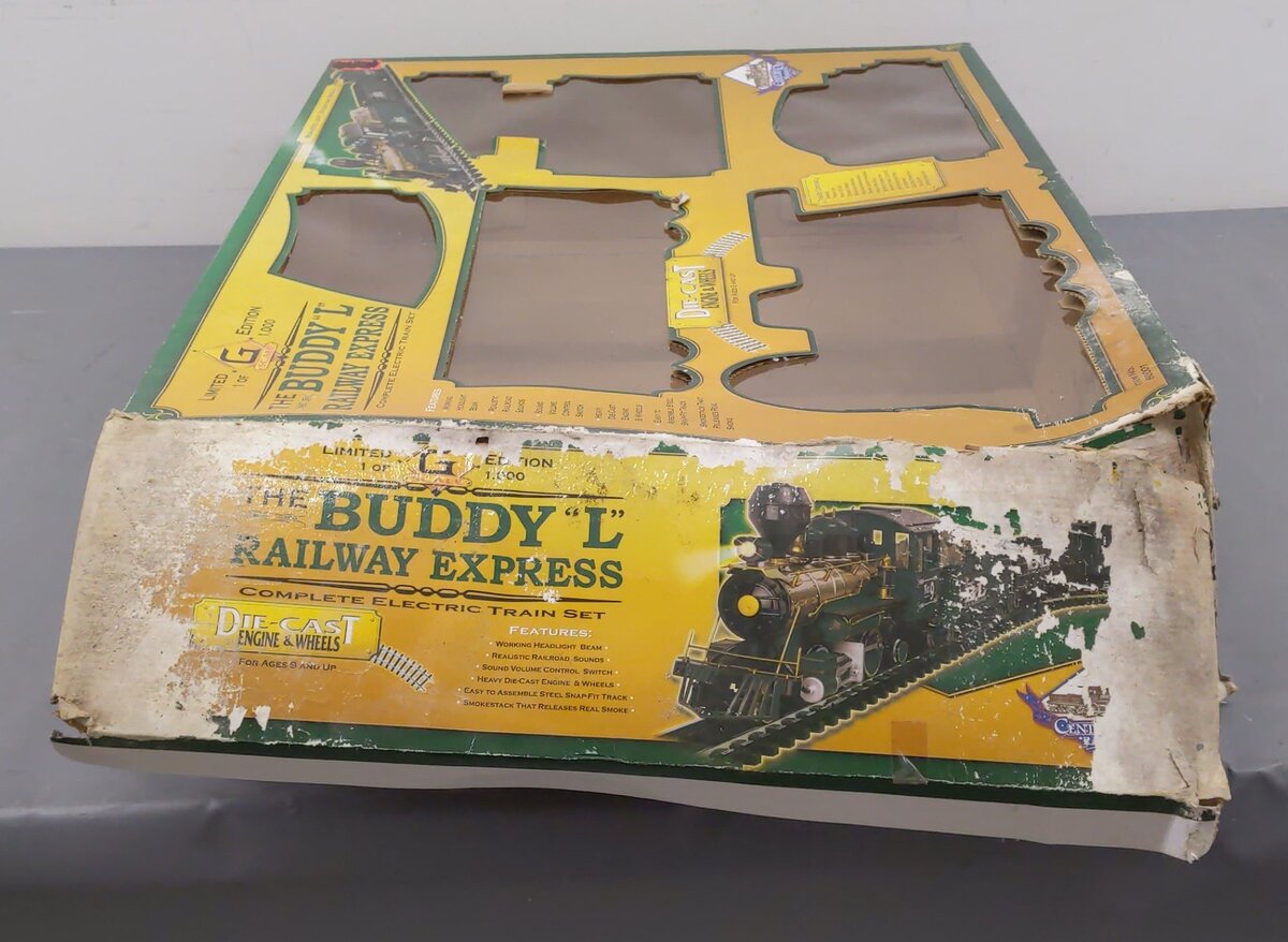 Buddy L 60001 G Gauge "The Buddy L Railway Express" Steam Train Set LN/Box