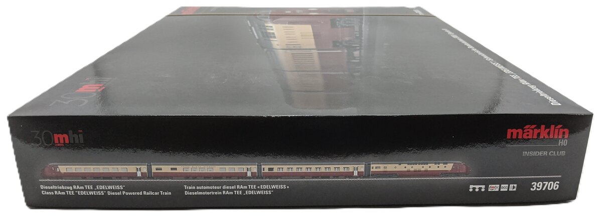 Marklin 39706 HO Scale TEE Diesel Powered Railcar Train Set NIB