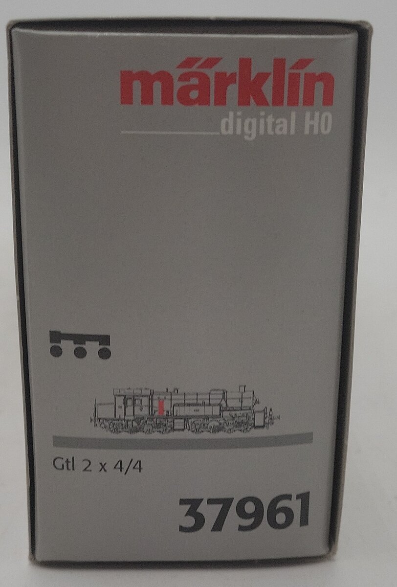 Marklin 37961 HO Scale K.Bay.Sts.B. GTl 2 4x4 BR96 Steam Locomotive #5751 LN/Box
