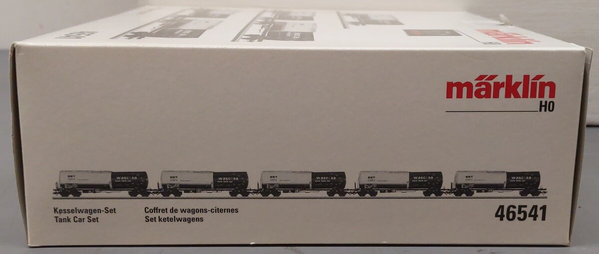 Marklin 46541 HO Scale DBAG Wascosa Tank 5-Car Set