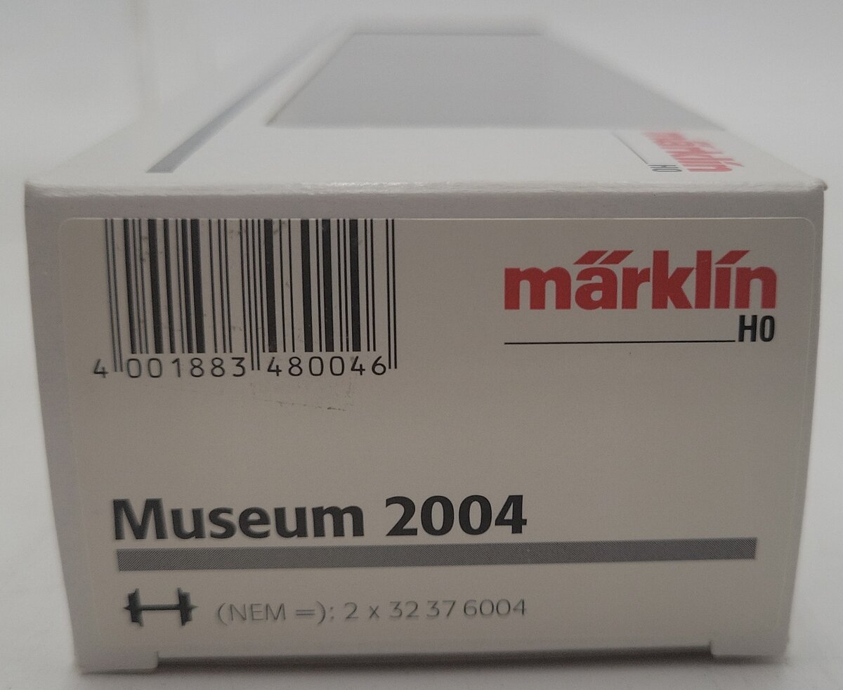 Marklin 48004 HO Scale German Imperial Railway Museum 2004 Tank Car & Truck LN/Box