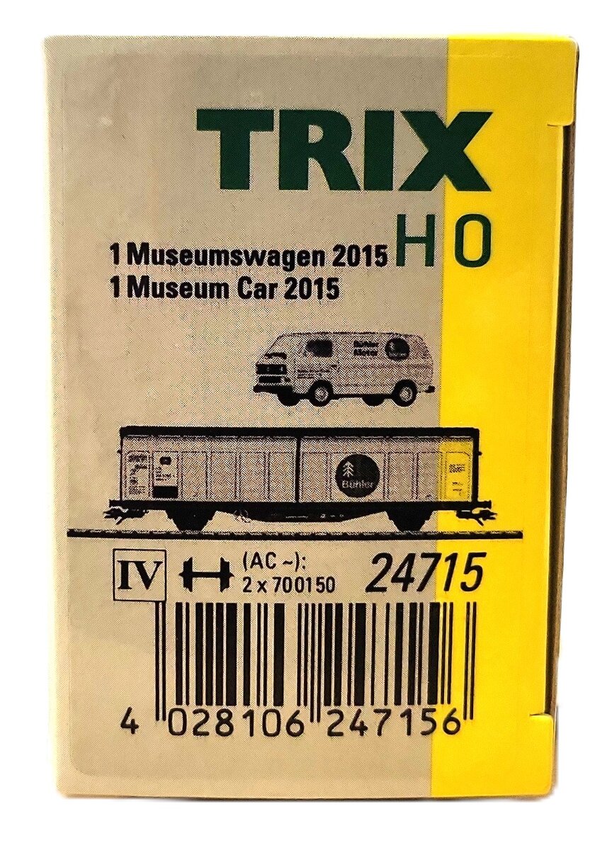 Trix 24715 HO Scale DB Museum Car Set