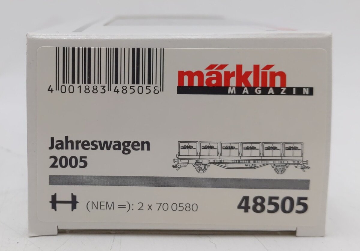 Marklin 48505 HO Scale 2005 Magazine Car EX/Box