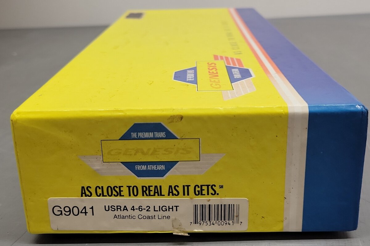 Athearn G9041 HO Scale ACL USRA 4-6-2 Light Pacific Steam Locomotive #1501 VG/Box