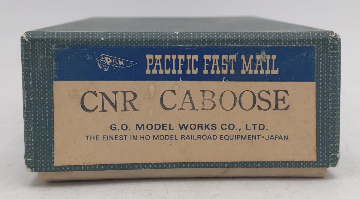 PFM HO Scale BRASS CNR Central Wood Caboose #78420 - Painted/Box