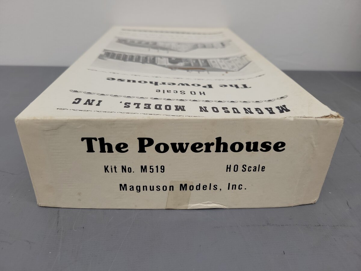 Magnuson Models M519 HO Scale The Powerhouse Building Kit LN/Box