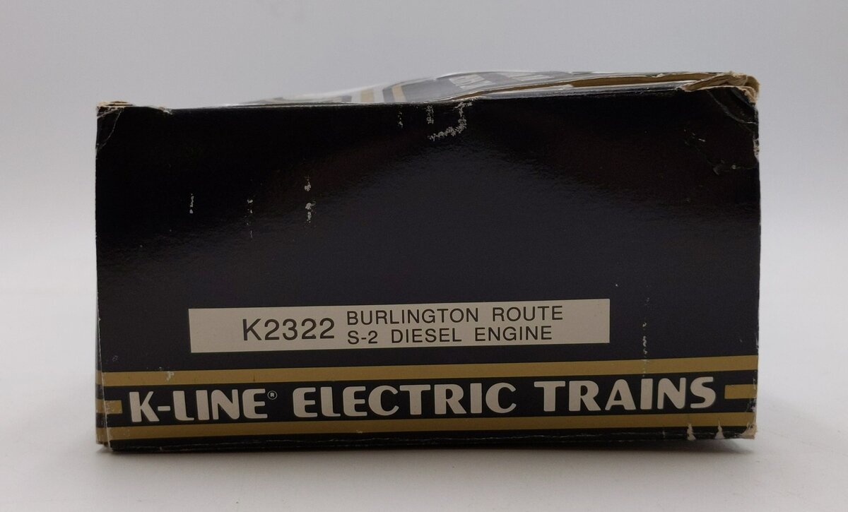 K-Line K2322 O Burlington S-2 Diesel Switcher #2322 VG/Box