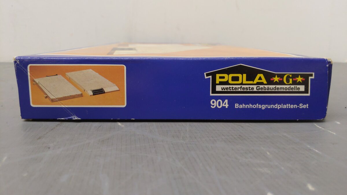 Pola 904 LGB 430 X 200 mm Station Base Plate Set (Box of 2) EX/Box