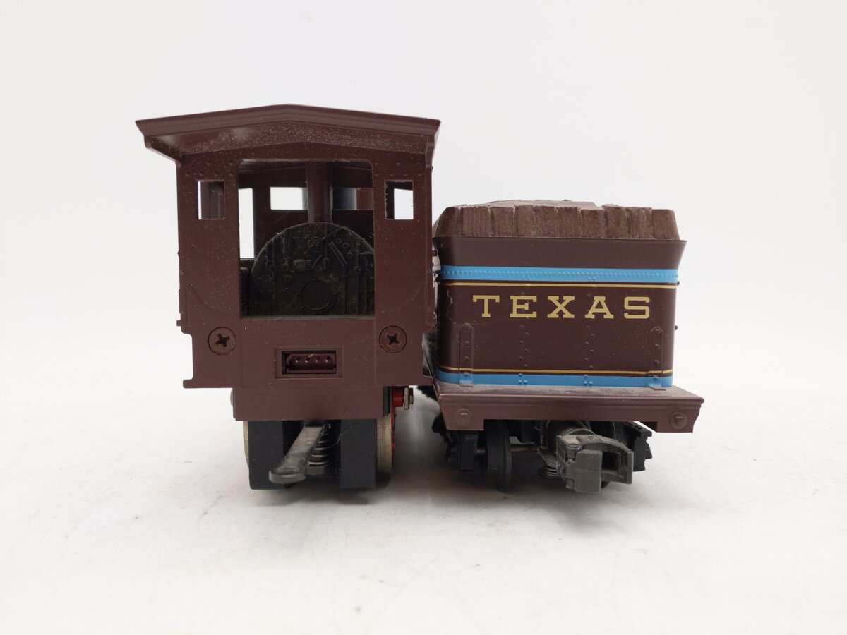 MTH 30-1135-1 O Gauge W.A.R.R. 4-4-0 Texas Steam Locomotive & Tender w/PS1 EX