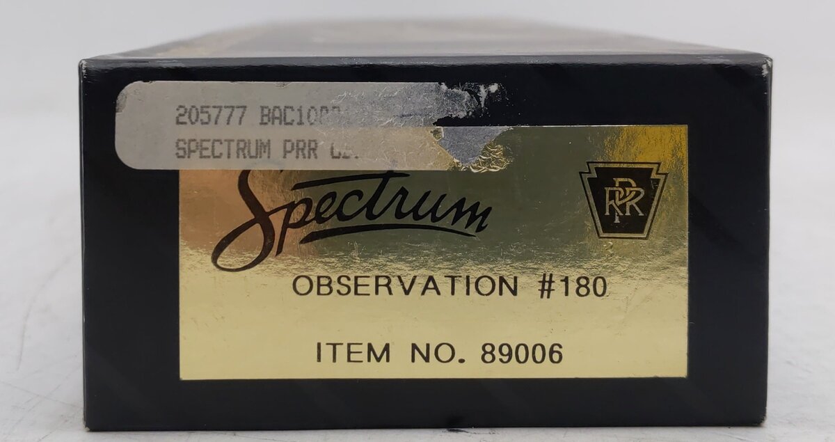 Bachmann 89006 HO Scale Pennsylvania Observation Car #180 EX/Box