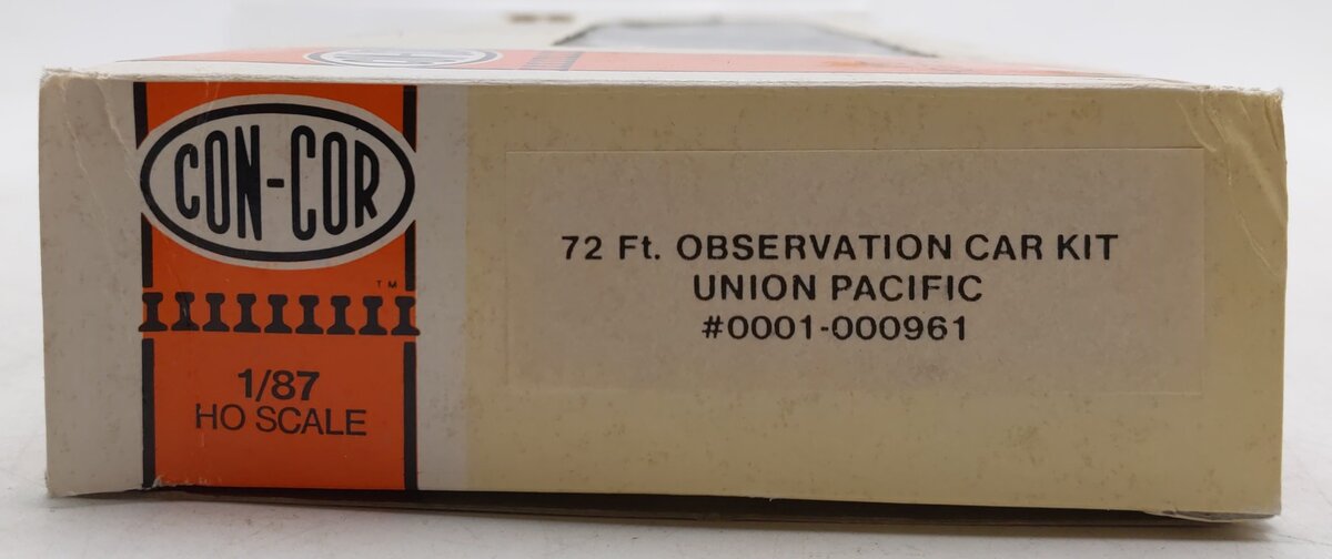 Con-Cor 0001-000961 HO Scale Union Pacific Observation Car #901 EX/Box