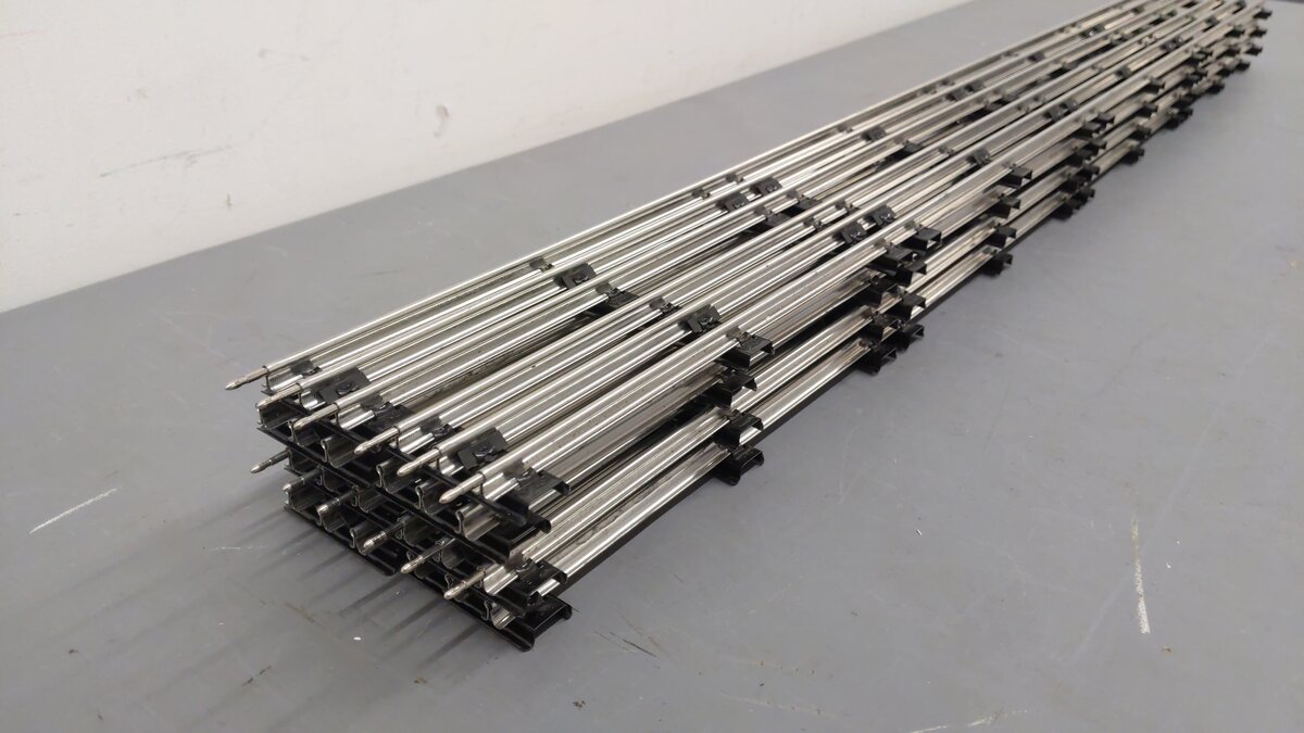 Lionel 6-65523 O Gauge 40" Straight Track Sections (8) EX
