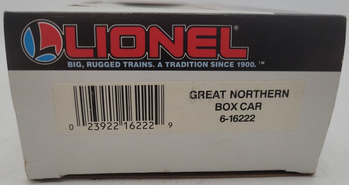 Lionel 6-16222 O Gauge Great Northern Boxcar #16222 VG/Box