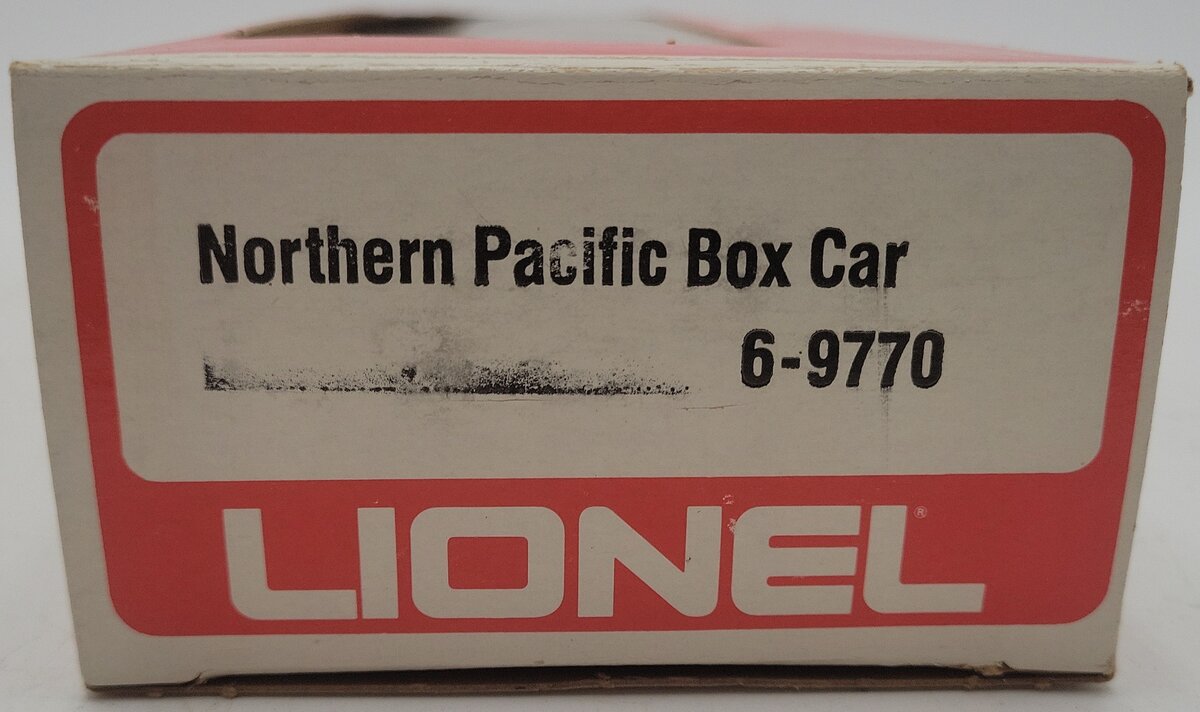Lionel 6-9770 O Gauge Northern Pacific Boxcar #9770 EX/Box