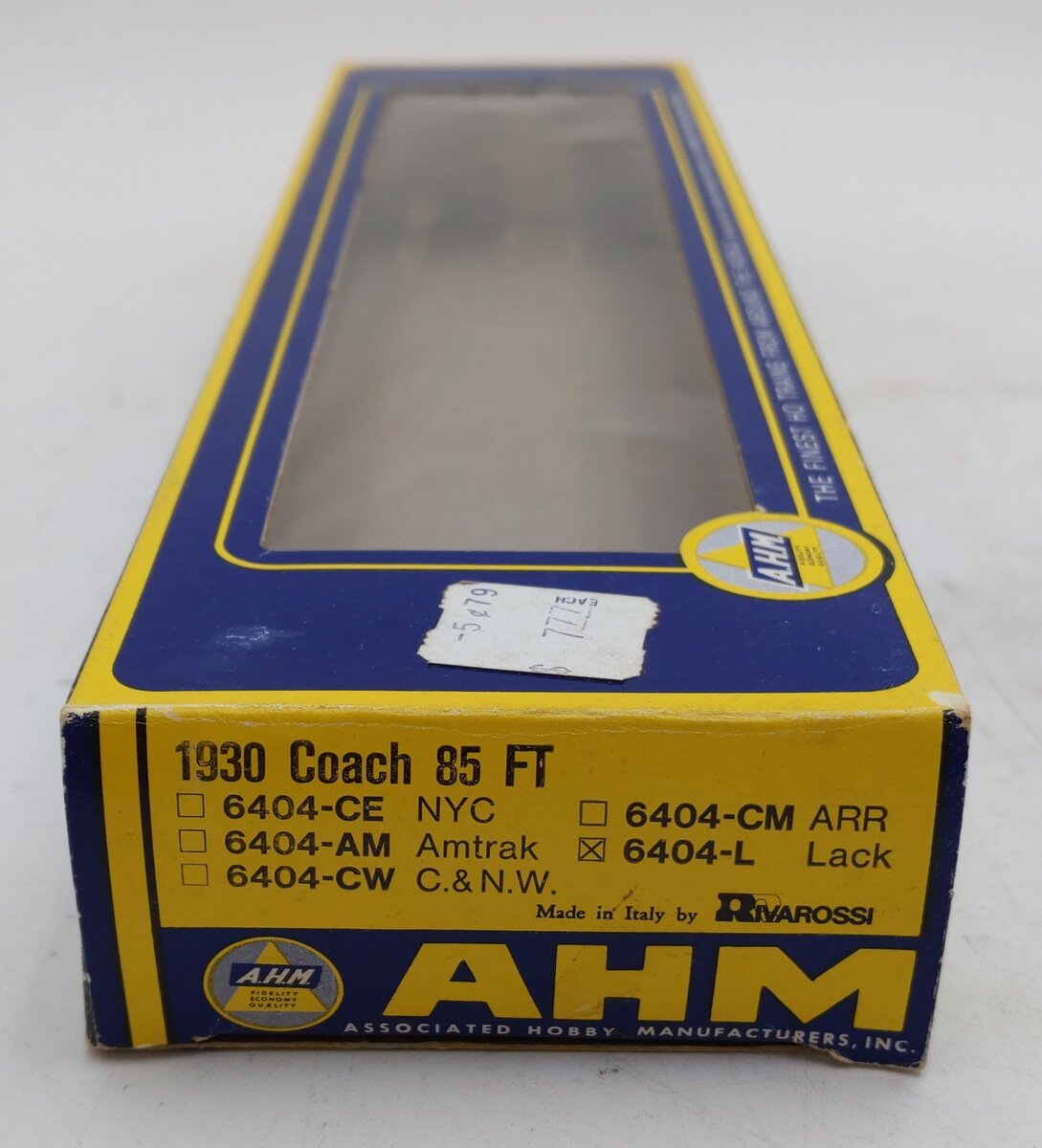 AHM 6404-L HO Lackawanna Coach Car #255 EX/Box
