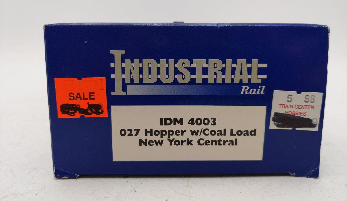 Industrial Rail 4003 O Gauge New York Central Hopper w/Coal #868062 LN/Box