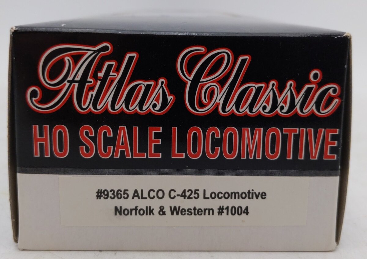 Atlas 9365 HO Scale N&W C425 Powered Diesel Locomotive #1004 EX/Box