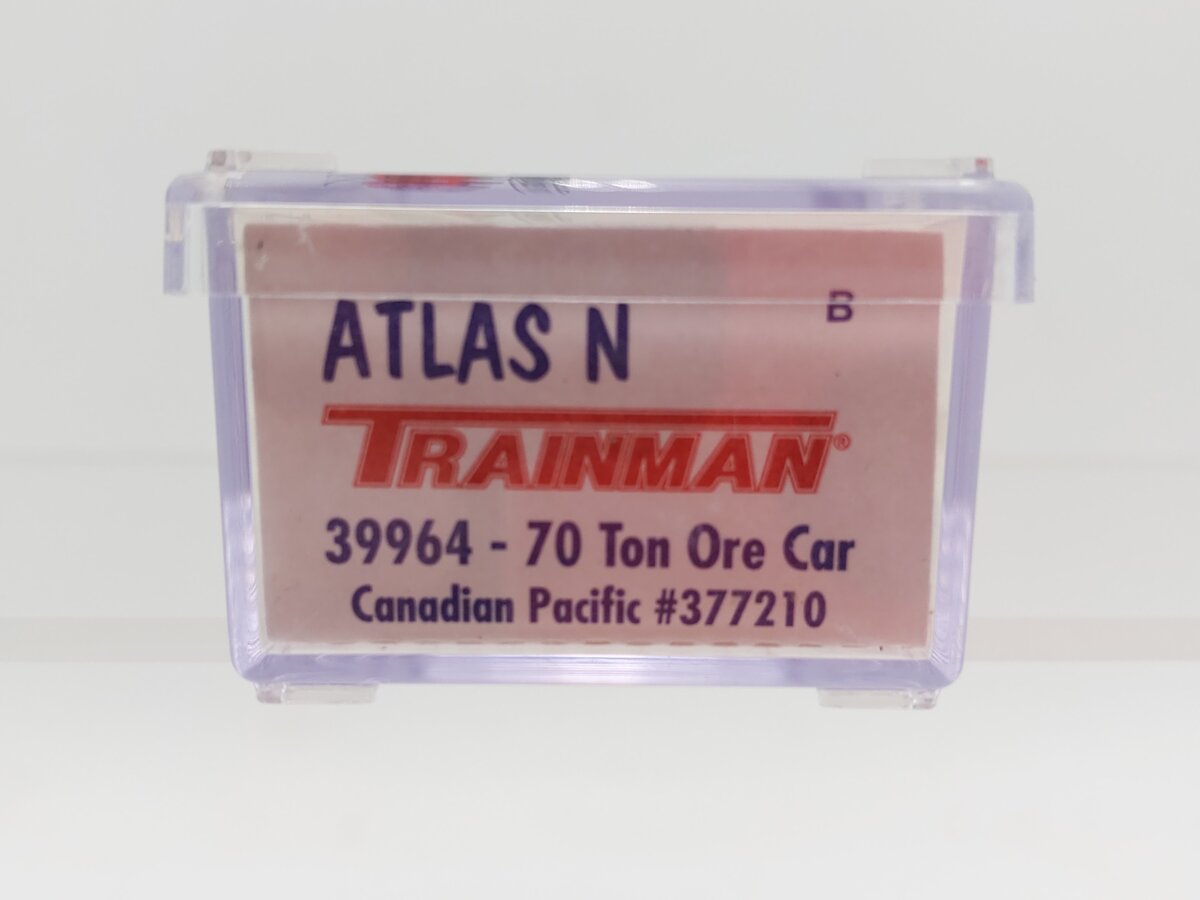 Atlas 39964 N Scale Canadian Pacific 70 Ton Ore Car #377210 LN/Box