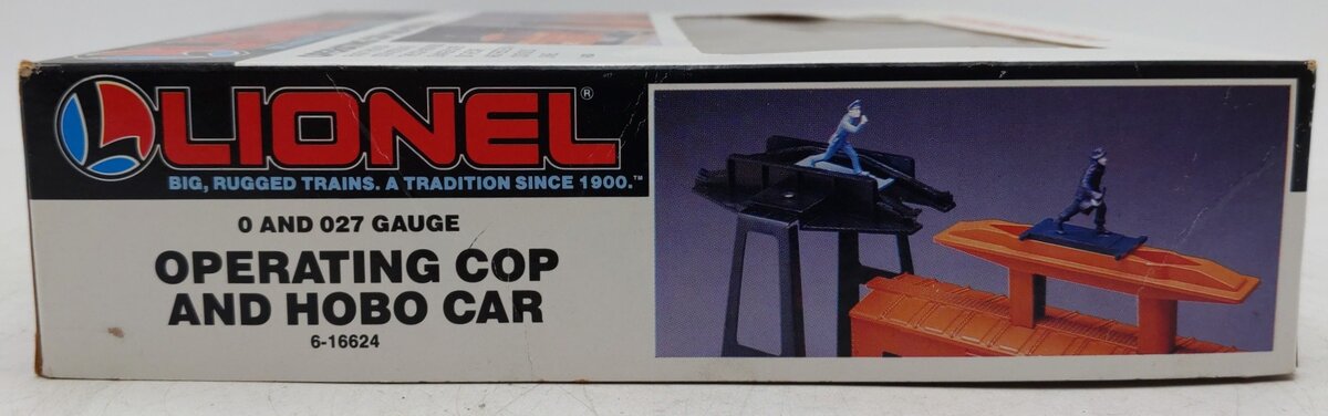 Lionel 6-16624 O Gauge New Haven Cop and Hobo Car EX/Box