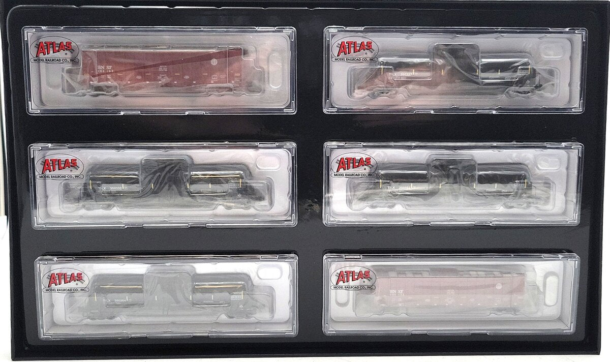 Atlas 50005825 N TILX 31,000 Gallon Crude Oil Tank Car & Buffer Car (Set of 6) NIB